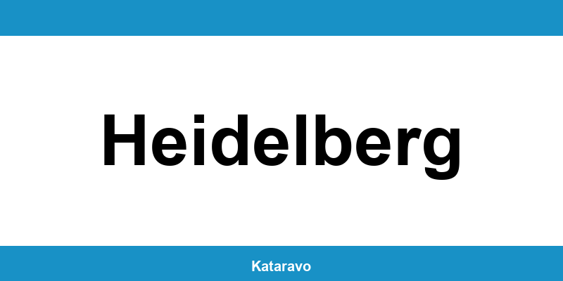 Telefonnummer des Katasteramts Heidelberg und Online-Kontakt
