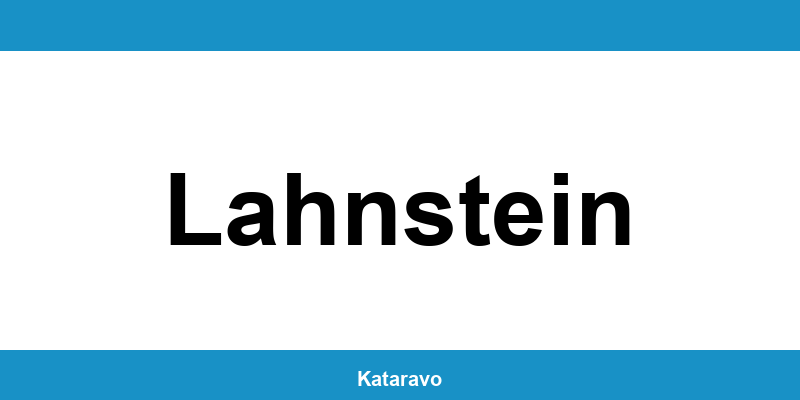 Telefonnummer des Katasteramts Lahnstein und Online-Kontakt