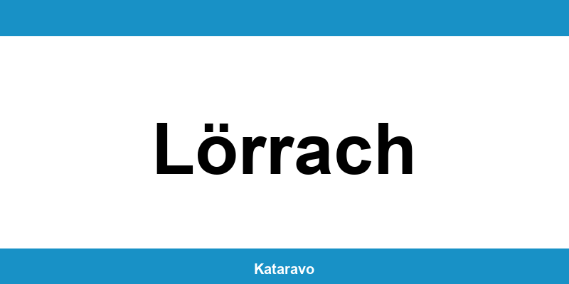 Telefonnummer des Katasteramts Lörrach und Online-Kontakt