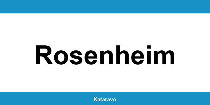 Telefonnummer des Katasteramts Rosenheim und Online-Kontakt