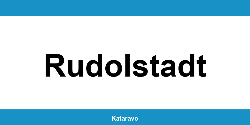 Telefonnummer des Katasteramts Rudolstadt und Online-Kontakt