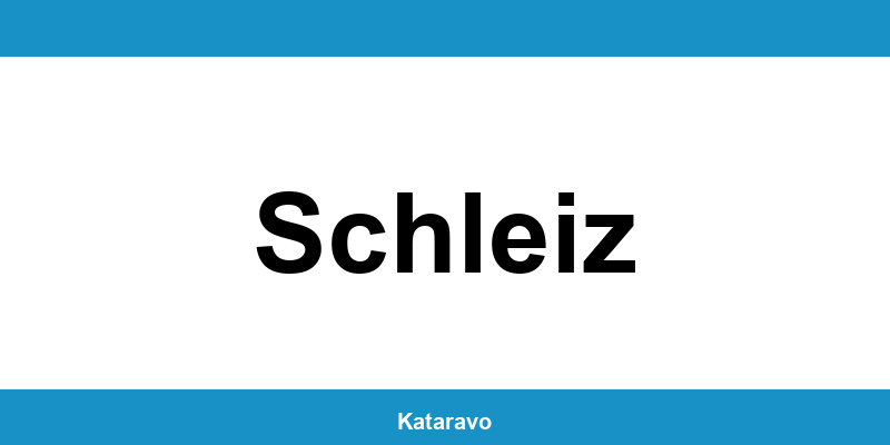 Telefonnummer des Katasteramts Schleiz und Online-Kontakt