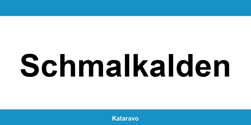 Telefonnummer des Katasteramts Schmalkalden und Online-Kontakt