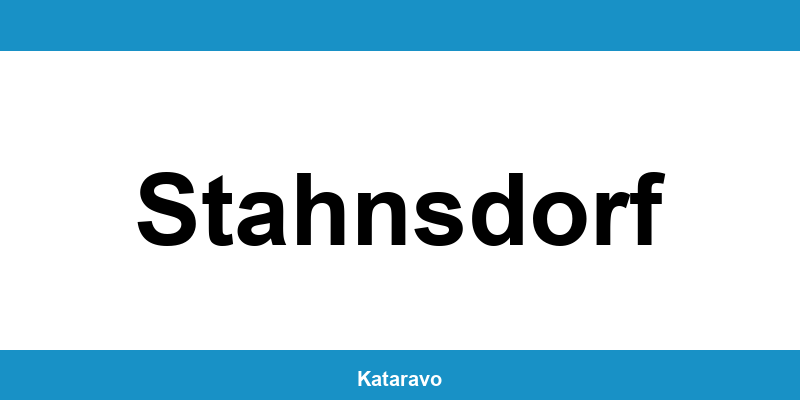 Telefonnummer des Katasteramts Stahnsdorf und Online-Kontakt