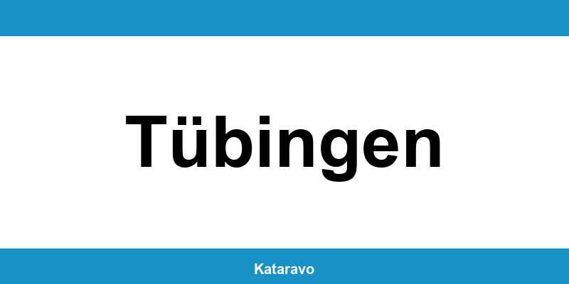 Telefonnummer des Katasteramts Tübingen und Online-Kontakt